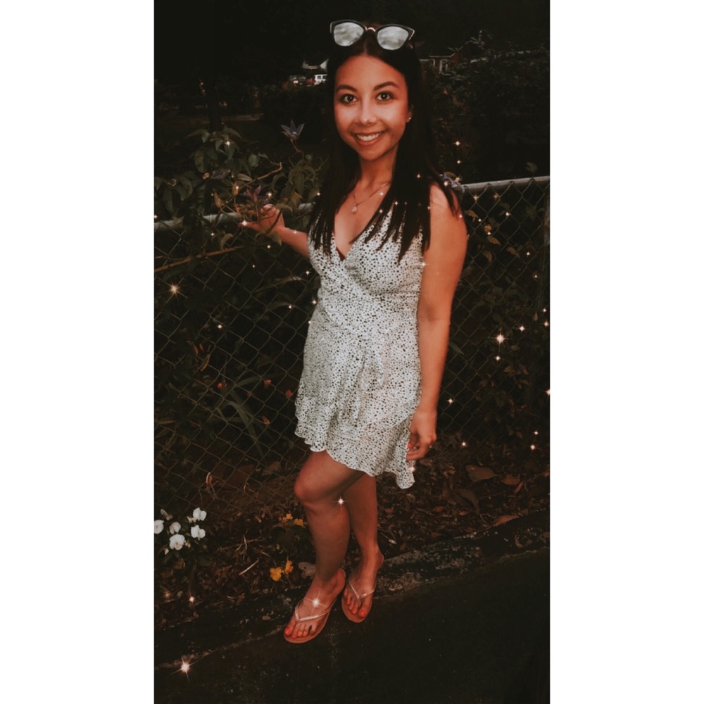Polka Dot Ruffle Dress